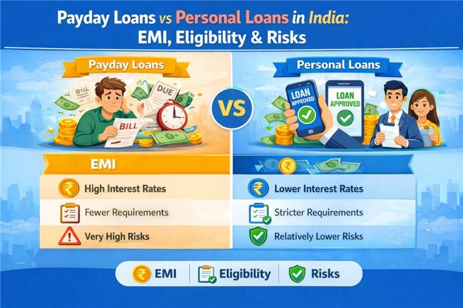 Payday Loans vs Personal Loans in India